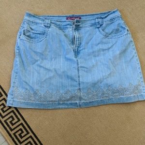 Jeans Skort Size 20W